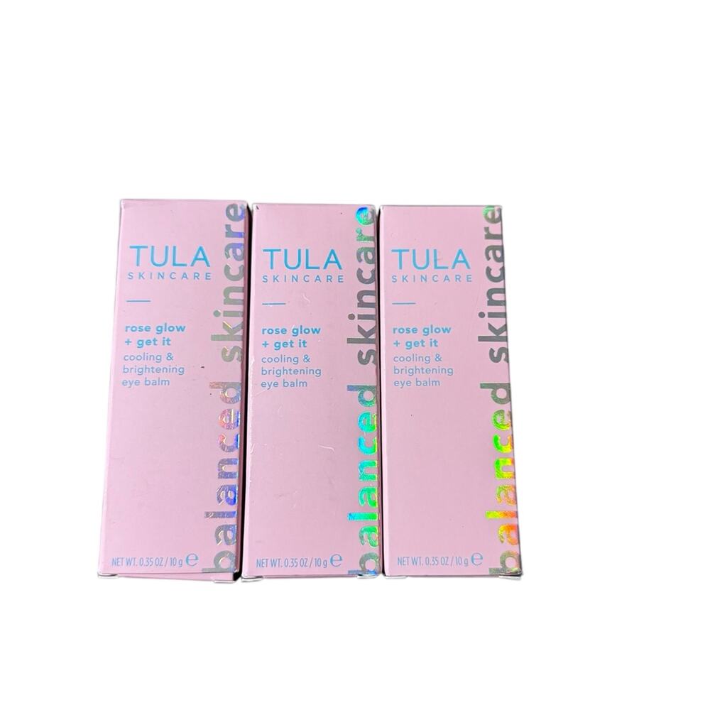 TULA Rose Glow & Get It Cooling & Brightening Eye Balm
0.35 oz - set of 3